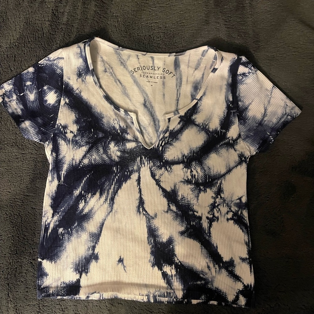 Tie dye seriously soft stretchy crop top